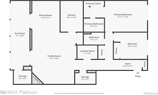 17979 University Park Dr, Livonia, MI 48152 - view of home floor plan