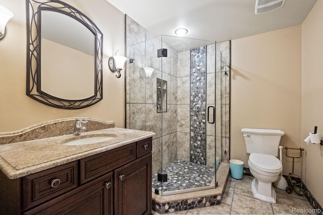 1257 Lake Shore Blvd, Lake Orion, MI 48362 - bathroom featuring vanity and a stall shower