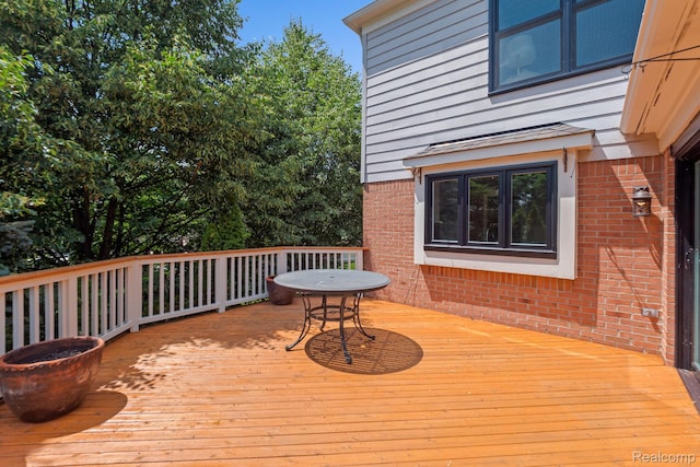 1257 Lake Shore Blvd, Lake Orion, MI 48362 - view of wooden terrace