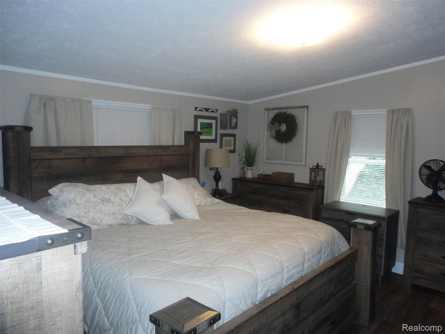 5933 Vernon, Belleville, MI 48111 - bedroom with ornamental molding and wood finished floors