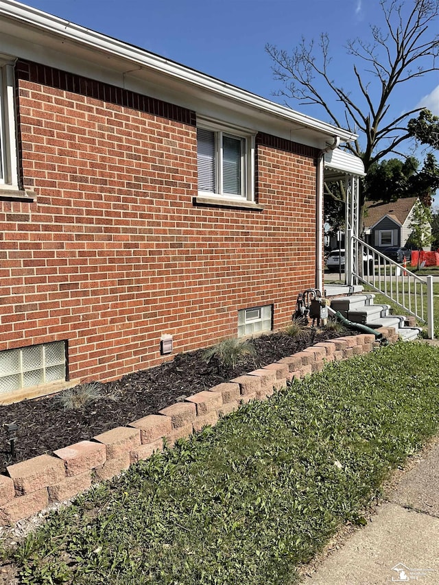 1503 Philomene Blvd, Lincoln Park, MI 48146 - view of side of property with brick siding