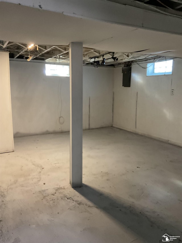 1503 Philomene Blvd, Lincoln Park, MI 48146 - basement featuring electric panel