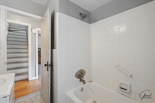 19007 Kentfield St, Detroit, MI 48219 - bathroom with a combined bath / shower with jetted tub and vanity