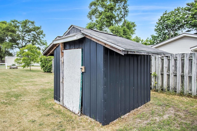 515 Locust St, Howard City, MI 49329 - view of shed