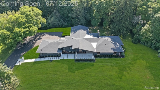 3539 Walbri Dr, Bloomfield Hills, MI 48304 - view from above of property