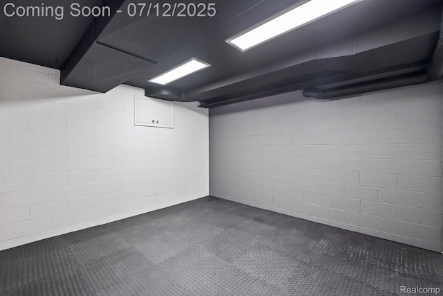 3539 Walbri Dr, Bloomfield Hills, MI 48304 - finished basement featuring dark carpet