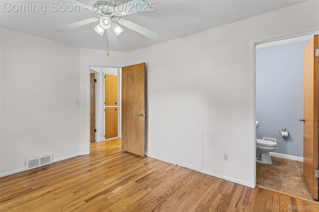 1868 Treadwell St, Westland, MI 48186 - unfurnished bedroom featuring wood finished floors and ensuite bathroom