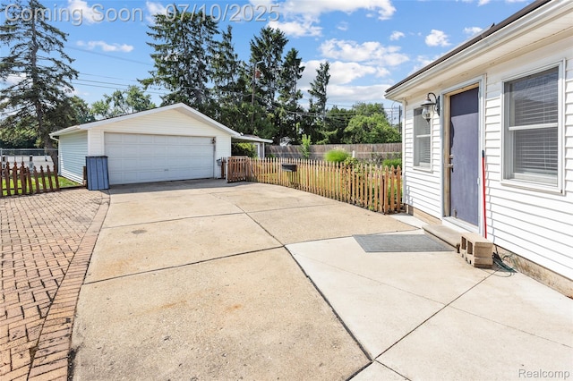 1868 Treadwell St, Westland, MI 48186 - view of detached garage
