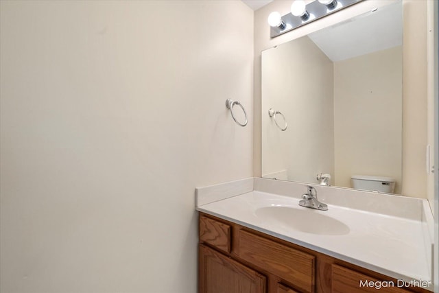 2948 Stoney Creek Ct, Hudsonville, MI 49426 - half bathroom featuring vanity and toilet