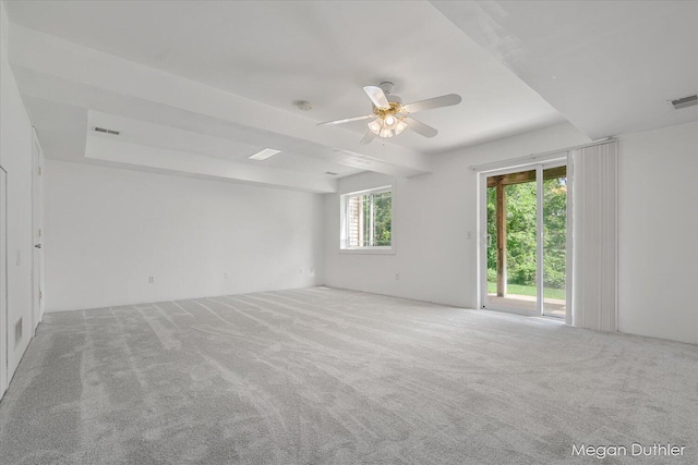 2948 Stoney Creek Ct, Hudsonville, MI 49426 - carpeted empty room with ceiling fan