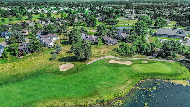 1721 Fountainview Ct SE, Caledonia, MI 49316 - aerial view of property's location with nearby suburban area and a golf club