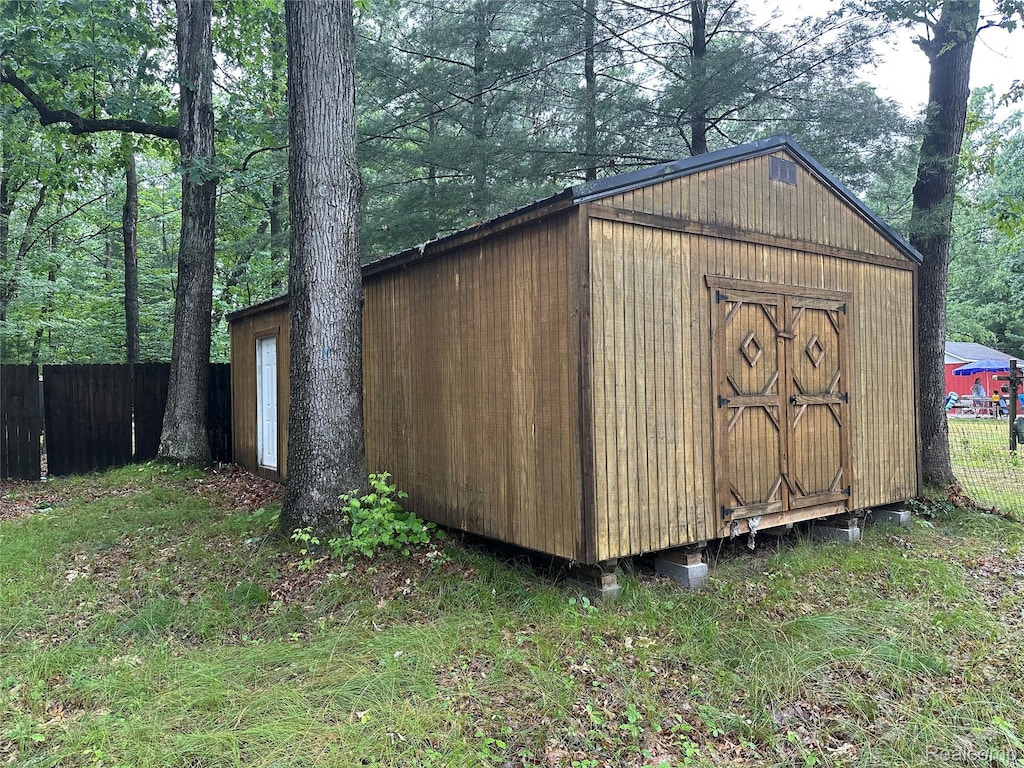 2673 Ivan, Harrison, MI 48625 - view of shed