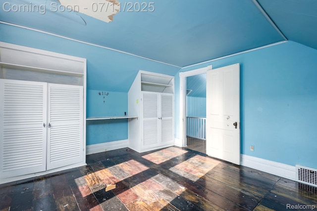 77 Hubbard St, Mount Clemens, MI 48043 - bonus room with lofted ceiling and wood-type flooring