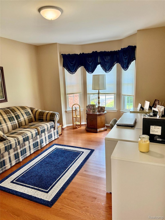 6426 Club Ct W, Grand Blanc, MI 48439 - living room with wood finished floors