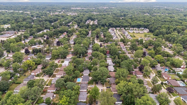 20955 Robinwood St, Farmington, MI 48336 - view of property location with nearby suburban area and a forest