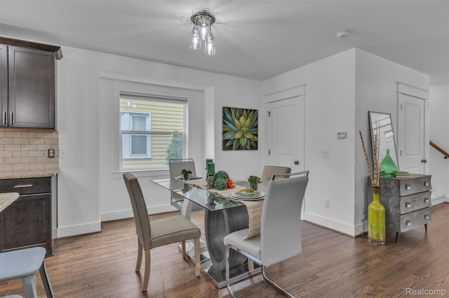 715 Gardenia Ave, Royal Oak, MI 48067 - dining area featuring wood finished floors and baseboards