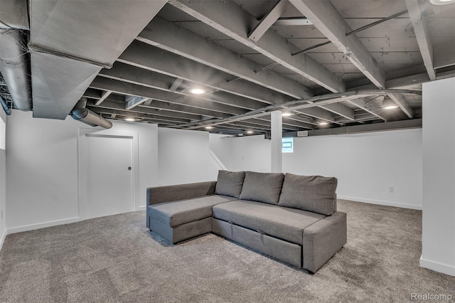 715 Gardenia Ave, Royal Oak, MI 48067 - view of carpeted living room