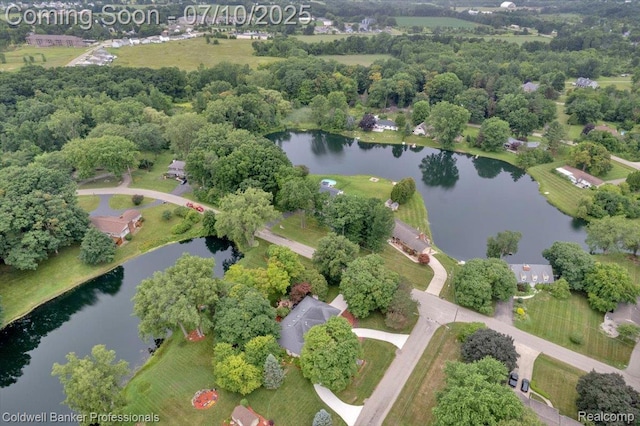 1526 Rulane Dr, Lapeer, MI 48446 - view of property location with a nearby body of water