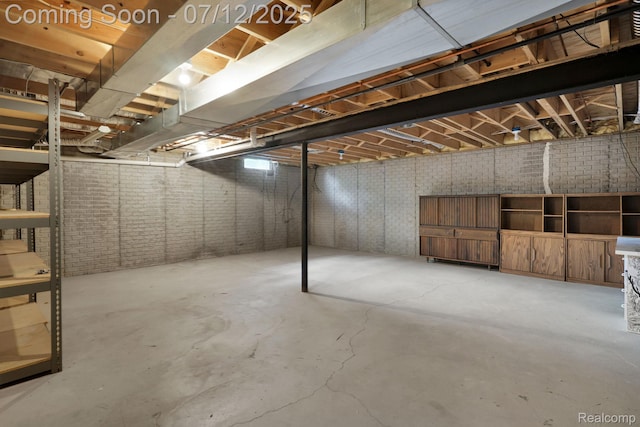 1128 Andover Cir, Commerce Twp, MI 48390 - view of unfinished basement