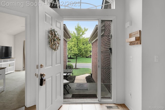 1128 Andover Cir, Commerce Twp, MI 48390 - foyer entrance with plenty of natural light