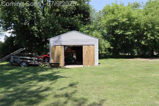9360 Gale Rd, Goodrich, MI 48438 - view of outbuilding