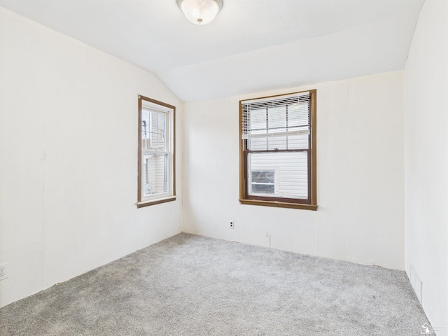 4356 14th St, Luna Pier, MI 48157 - carpeted empty room with plenty of natural light and vaulted ceiling