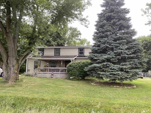 15427 Keegan Rd, Monroe, MI 48161 - view of front of home featuring a front yard