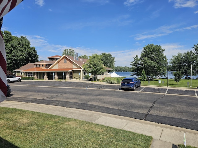 22460 Klines Resort Lot 117, Three Rivers, MI 49093 - view of asphalt road with curbs and sidewalks