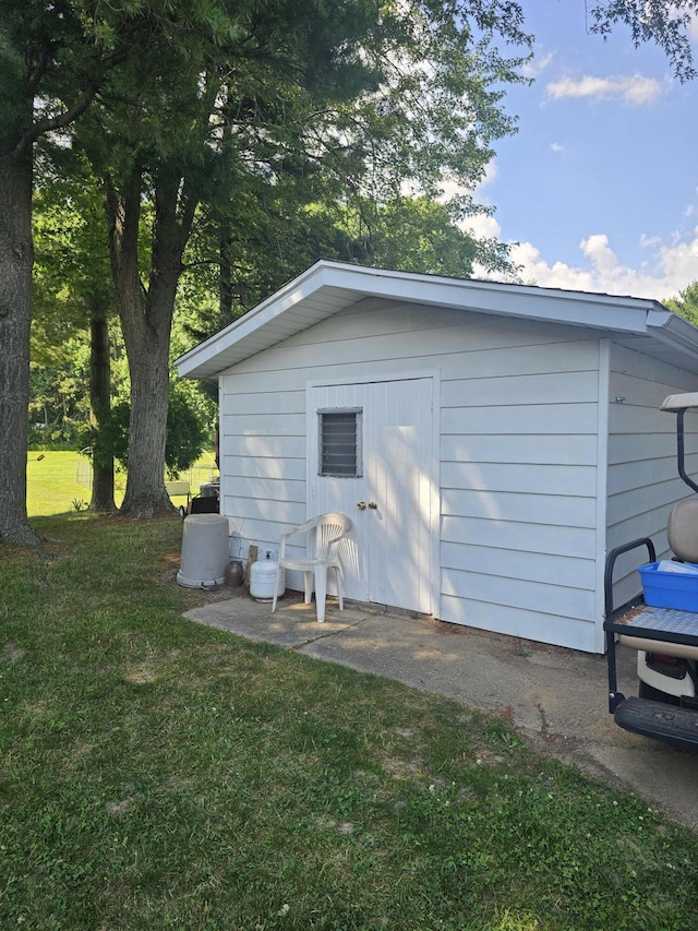 22460 Klines Resort Lot 117, Three Rivers, MI 49093 - view of shed