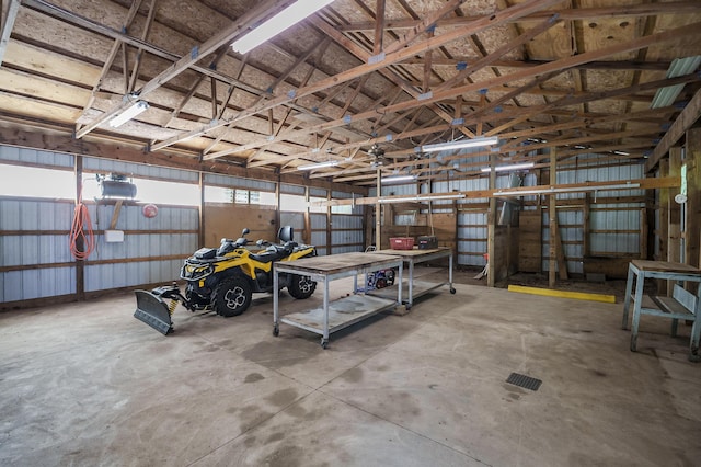 22100 N Uldriks Dr, Battle Creek, MI 49017 - view of garage