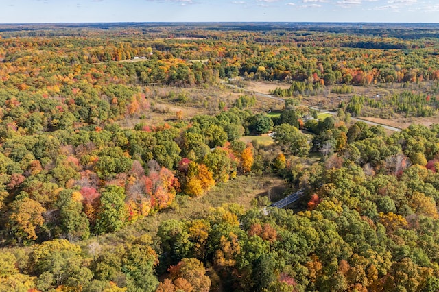 22100 N Uldriks Dr, Battle Creek, MI 49017 - aerial view of property's location featuring a heavily wooded area