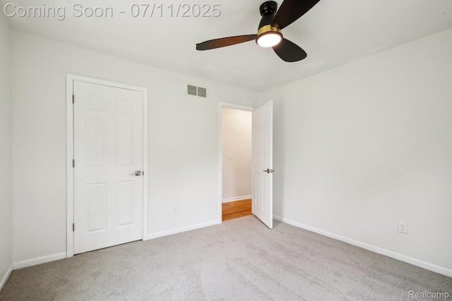 10746 Winthrop, Pinckney, MI 48169 - unfurnished bedroom featuring carpet and ceiling fan