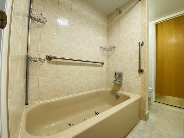 18220 University Park Dr, Livonia, MI 48152 - full bath featuring tile patterned floors and  shower combination