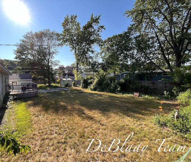 1056 Sherwood Rd, Muskegon, MI 49441 - view of yard