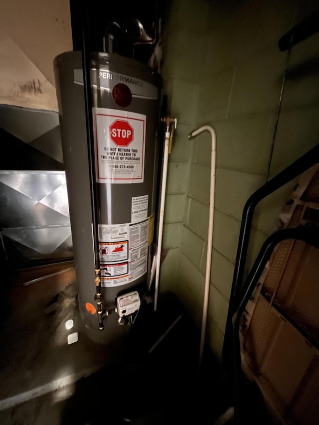 1056 Sherwood Rd, Muskegon, MI 49441 - utilities with gas water heater