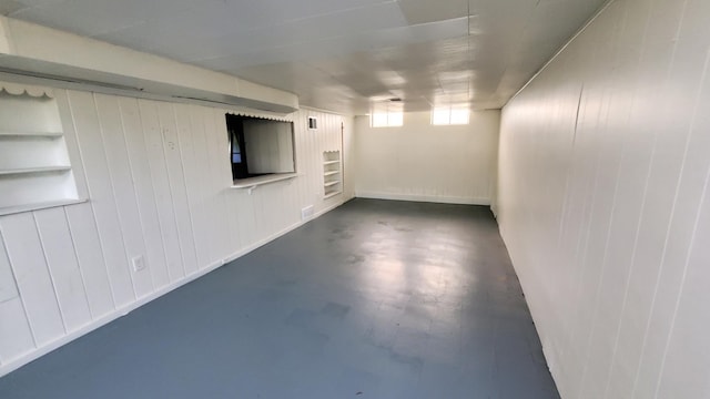 2031 Baker St, Muskegon, MI 49444 - below grade area featuring wood walls