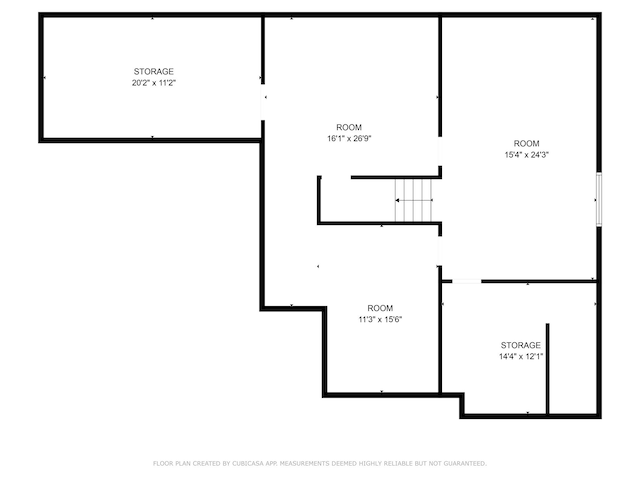 8201 Crocker Rd, Holton, MI 49425 - view of property floor plan