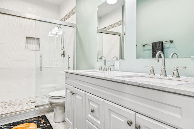 32 Walden Way, New Buffalo, MI 49117 - full bath featuring double vanity and a stall shower
