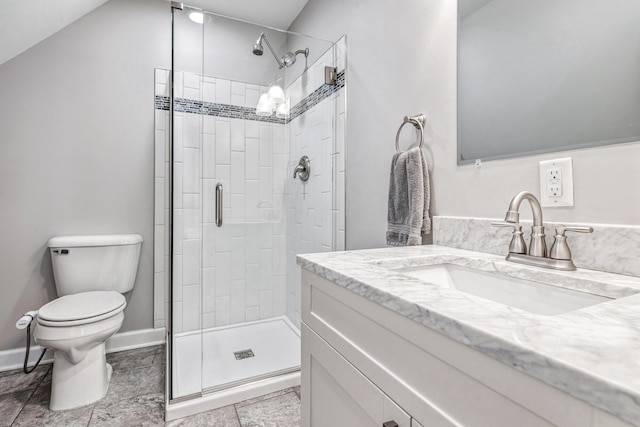 32 Walden Way, New Buffalo, MI 49117 - bathroom featuring vanity and a shower stall