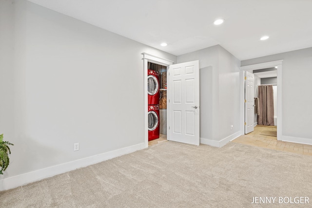 7066 Country Springs Dr SW, Byron Center, MI 49315 - unfurnished bedroom featuring carpet flooring, recessed lighting, and a spacious closet