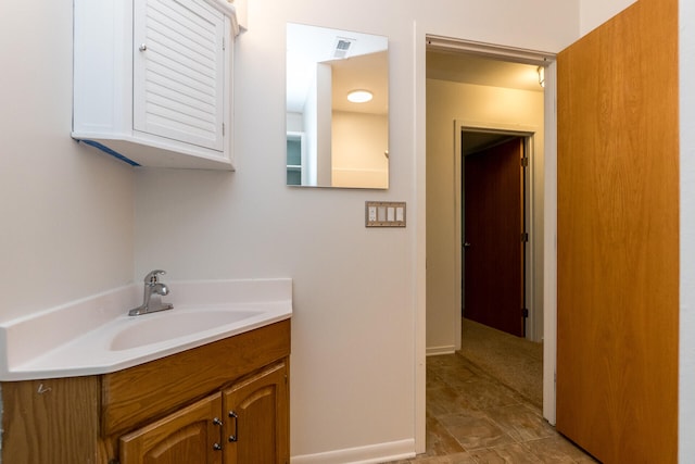 266 Westover Ave, Ann Arbor, MI 48103 - bathroom featuring vanity and baseboards