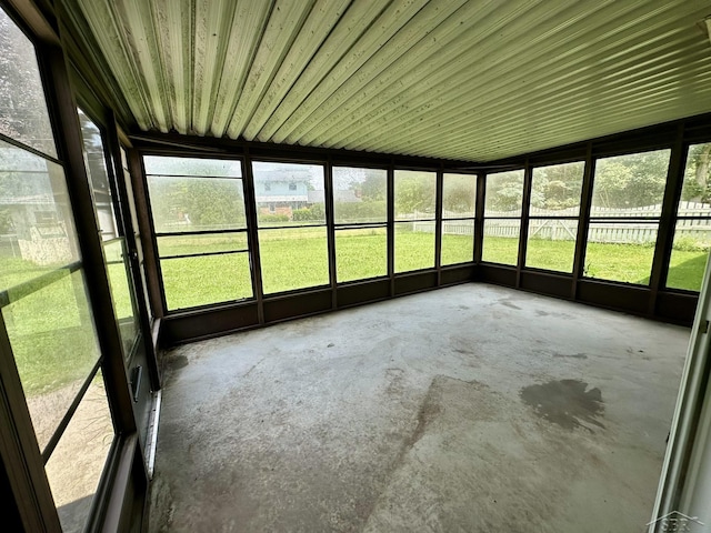4650 Village Dr, Saginaw, MI 48638 - view of unfurnished sunroom