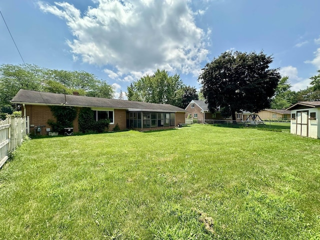 4650 Village Dr, Saginaw, MI 48638 - view of yard