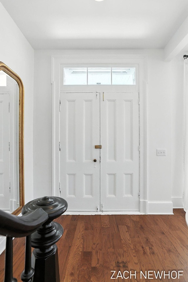 334 Washington Blvd, Holland, MI 49423 - entrance foyer featuring dark wood finished floors and healthy amount of natural light