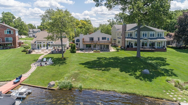2323 Solano Dr, Wolverine Lake, MI 48390 - view of subject property with a nearby body of water