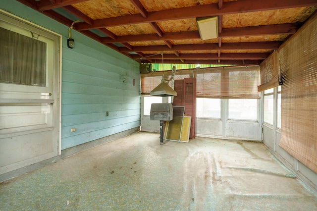 76 Taft St, Battle Creek, MI 49014 - view of unfurnished sunroom