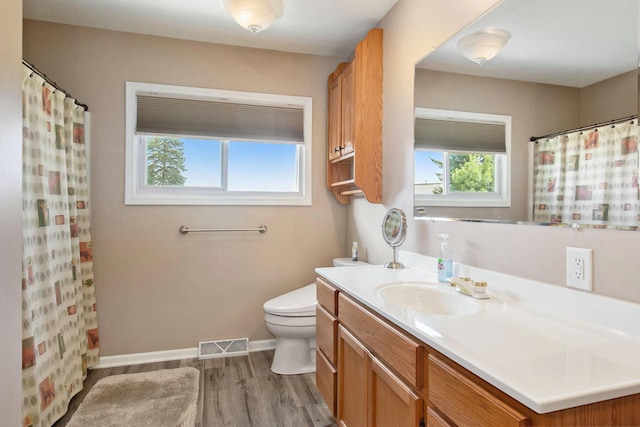 236 Jeffrey St NE, Cedar Springs, MI 49319 - full bathroom featuring vanity and wood finished floors