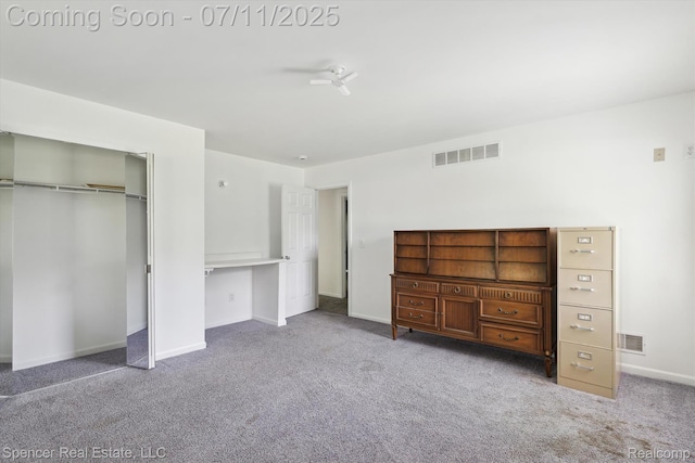 5045 Pine Knob Trl, Clarkston, MI 48346 - unfurnished bedroom featuring carpet flooring and a closet