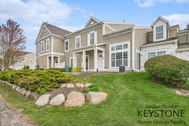 3508 River Run St, Wyoming, MI 49418 - view of front of house with a front yard