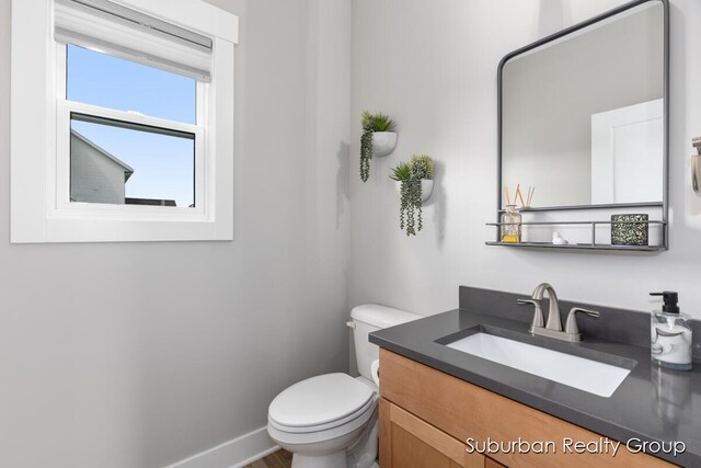 8056 Tramway Dr SW, Byron Center, MI 49315 - bathroom featuring vanity and toilet
